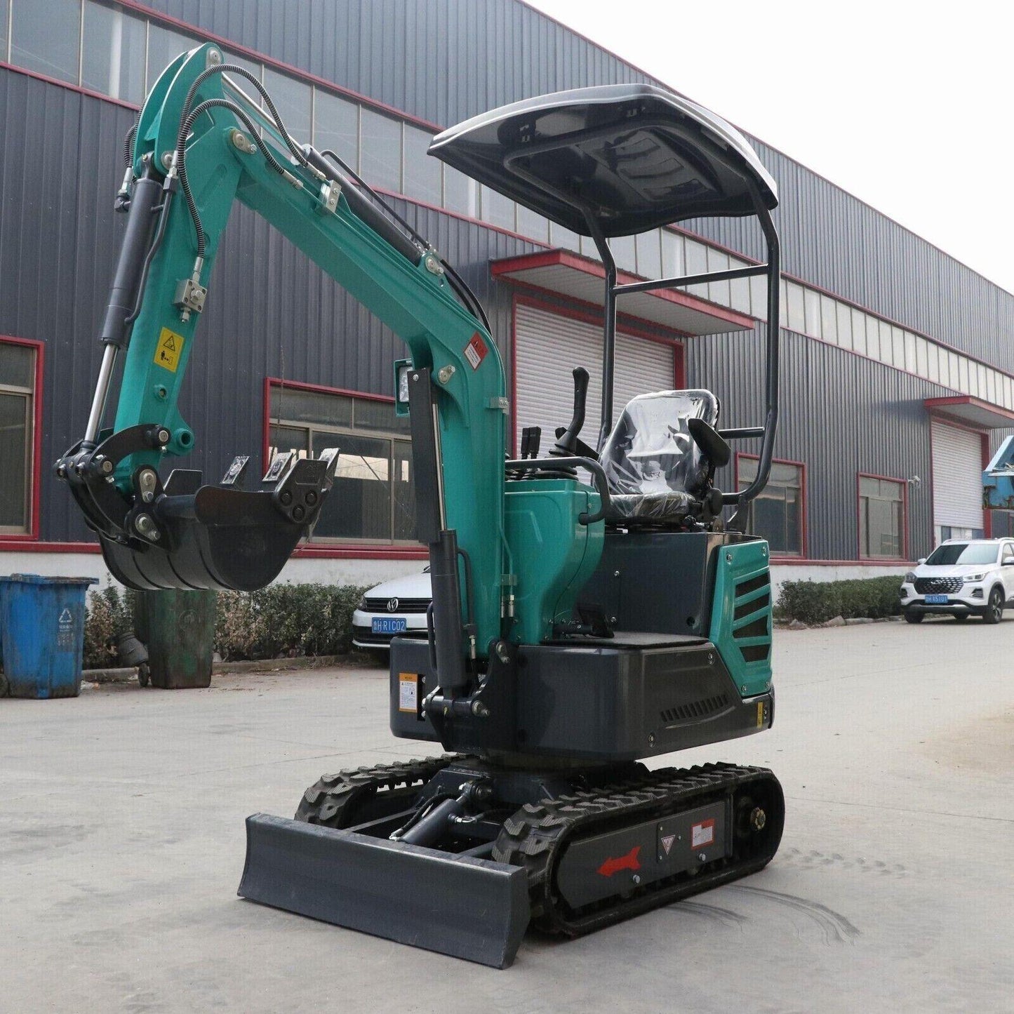 Brand NEW MINI Excavator DIESEL Engine 1T in Red and Green Color