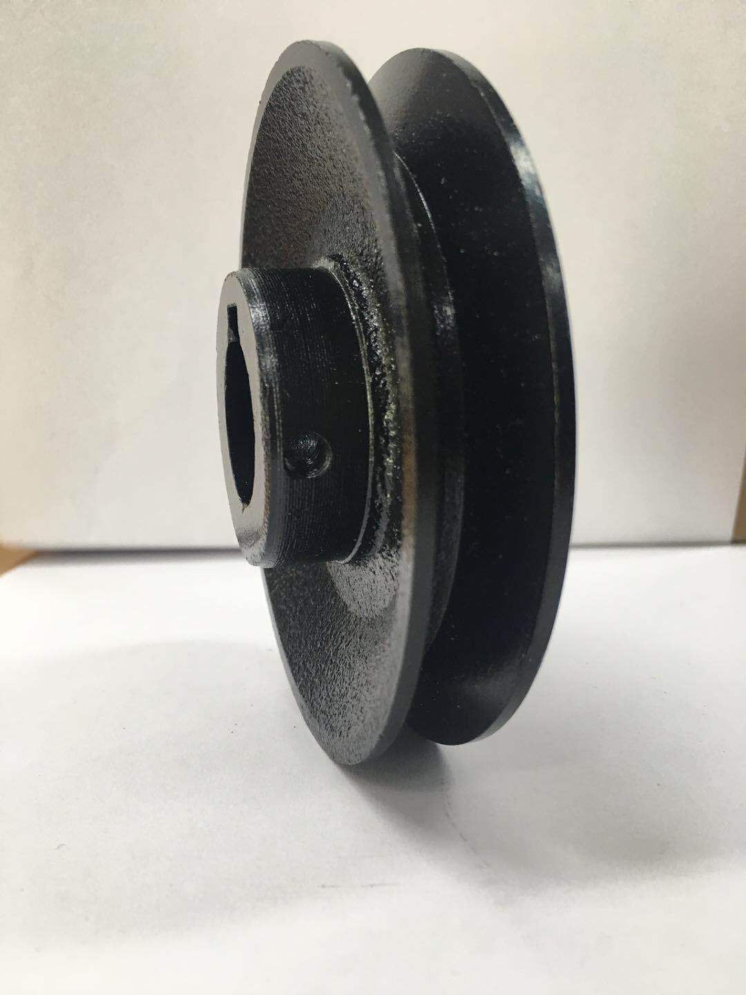 Single groove Pulley 120mm shaft size 5/8" 16mm bore Cast Iron screw V Section A