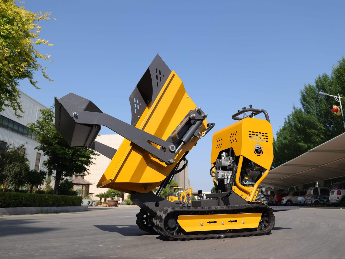 2024 new LY-F05A crawler dump small dump truck electric start
