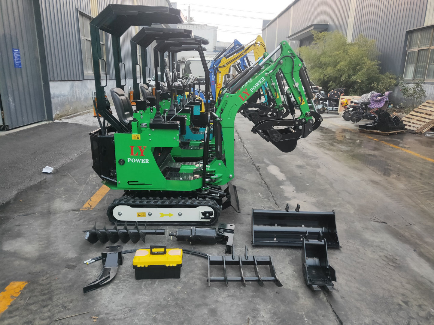 200mm Narrow bucket trenching bucket attachment, used for small excavators