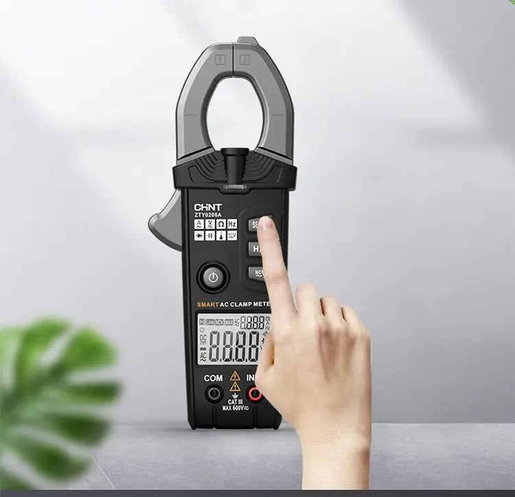 High precision measurement handheld clamp meter multi functional automatic