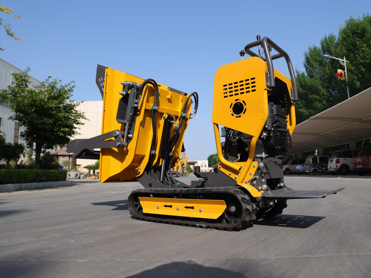 2024 new LY-F05A crawler dump small dump truck electric start