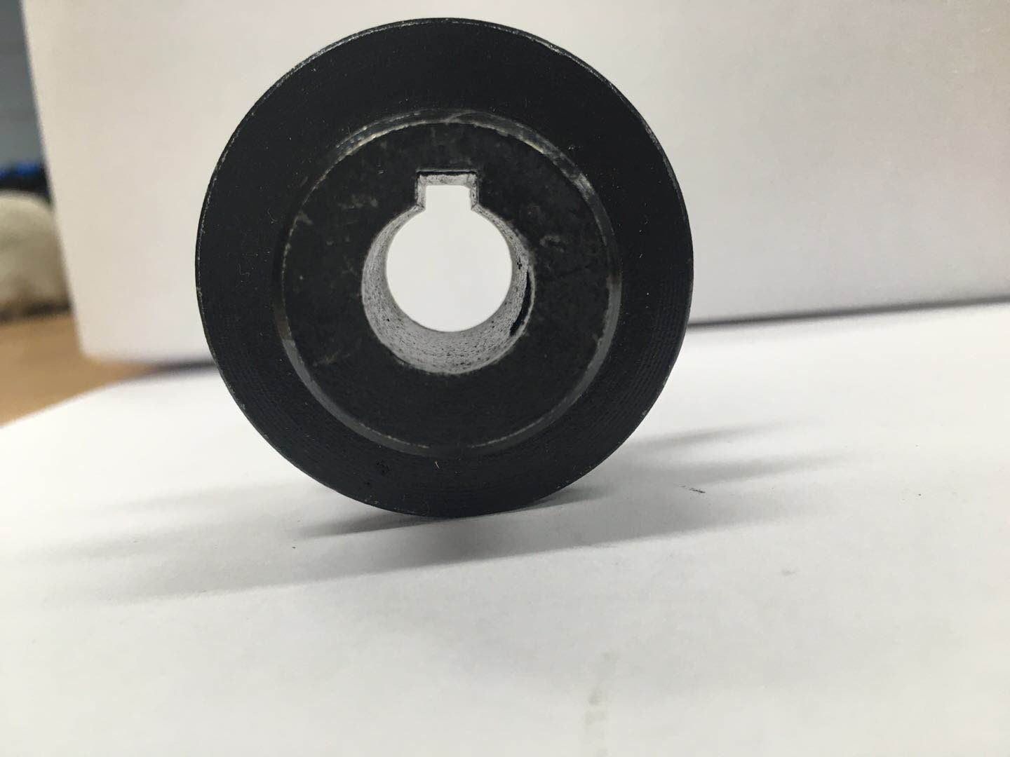 Cast Iron Double Groove Pulley 120mm shaft size 28mm