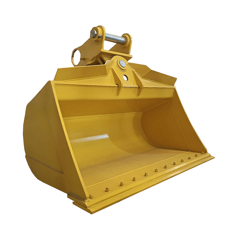 Small crawler excavator 80cm hydraulic tilting bucket angle adjustable