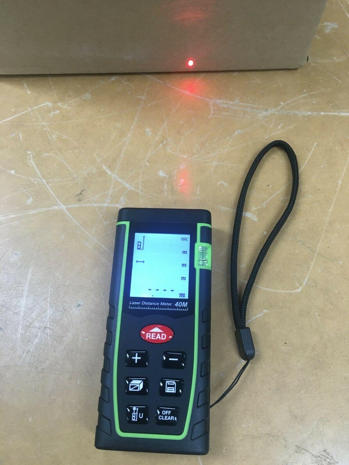 40M Laser Distance Meter builder measurement inspection tools quality accuracy