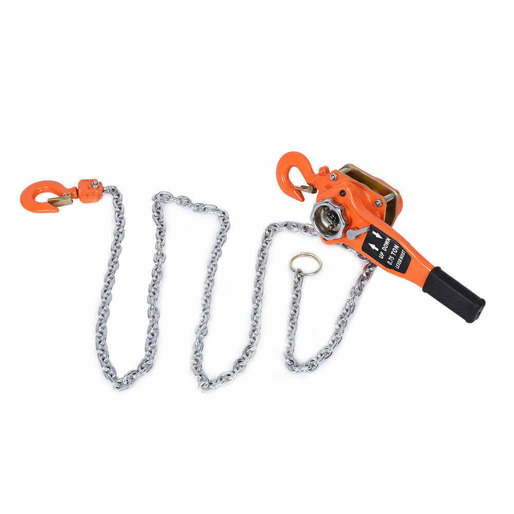 Lever Block 6M Comealong Chain 3T/1.5T/0.75T Manual Operated Lifting Tool
