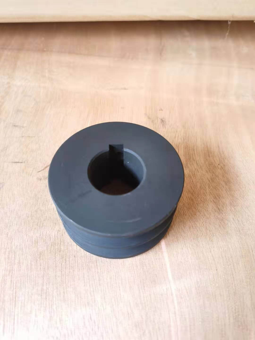 Cast Iron Double Groove Pulley 120mm shaft size 16mm