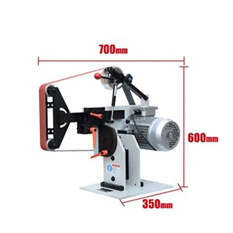 2"x 72" Belt Sander Grinder Linisher Complete Chassis 1.5KW Motor VFD Combo pack