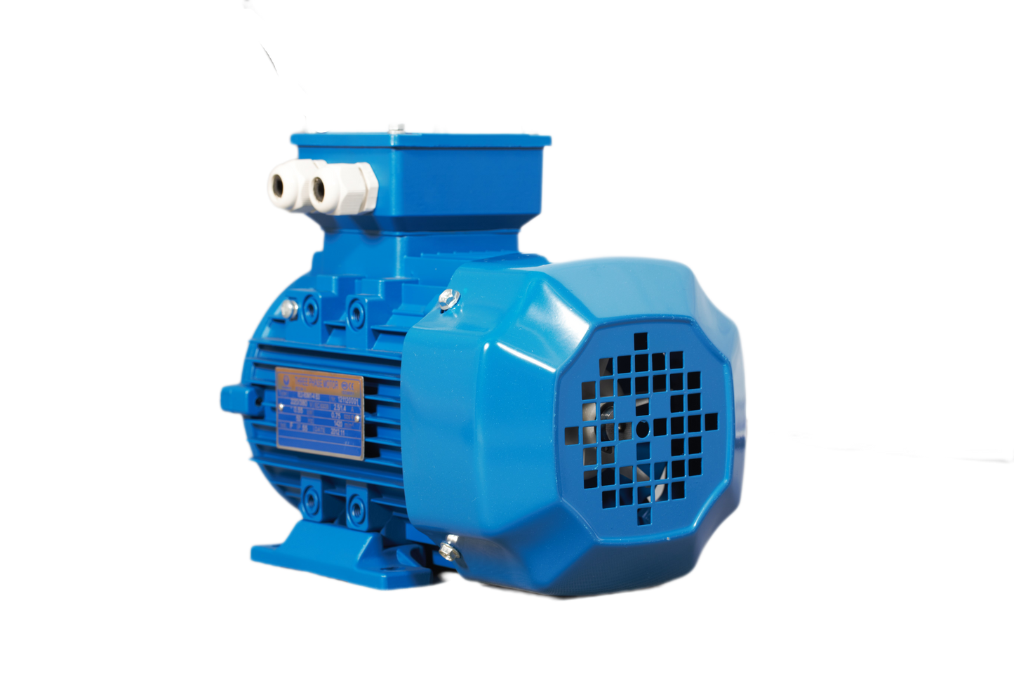 2 poles 0.75kw 1HP 2800rpm Three Phase 240/415V shaft 19mm Induction Electric motor