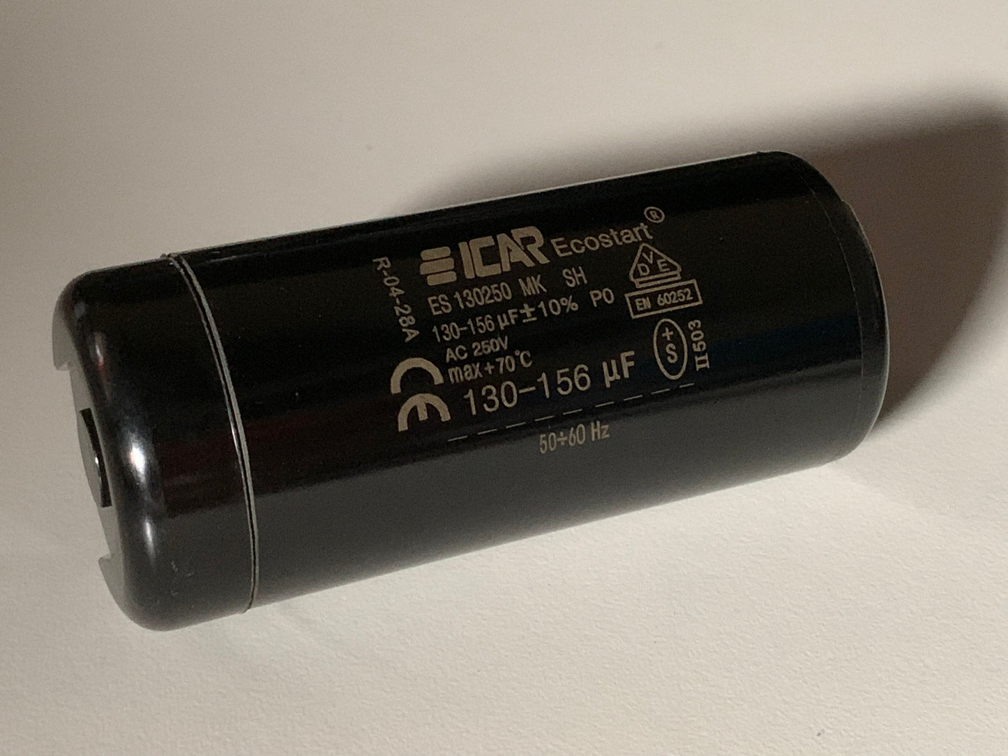 ICAR quality starting capacitor 250VAC 130UF to 156uf Motor Fan 50/60Hz
