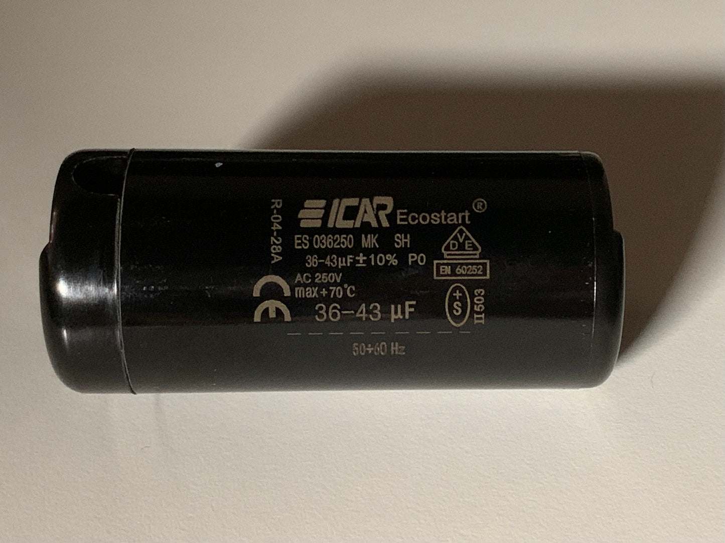 ICAR quality starting capacitor 250VAC 36 to 43uf Motor Capacitor 50/60Hz