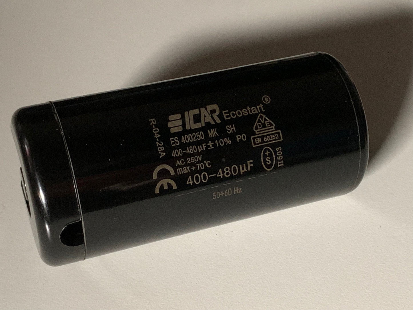 ICAR quality starting capacitor 250VAC 400 - 480 uF Motor Fan 50/60Hz