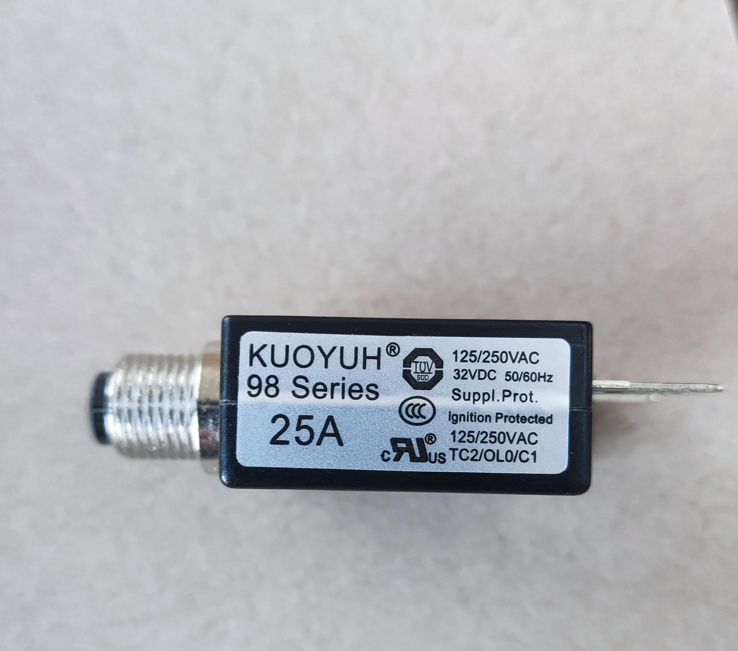 Overload Protector 5A-40A Thermal Overload Protector Reset Switch Fuse