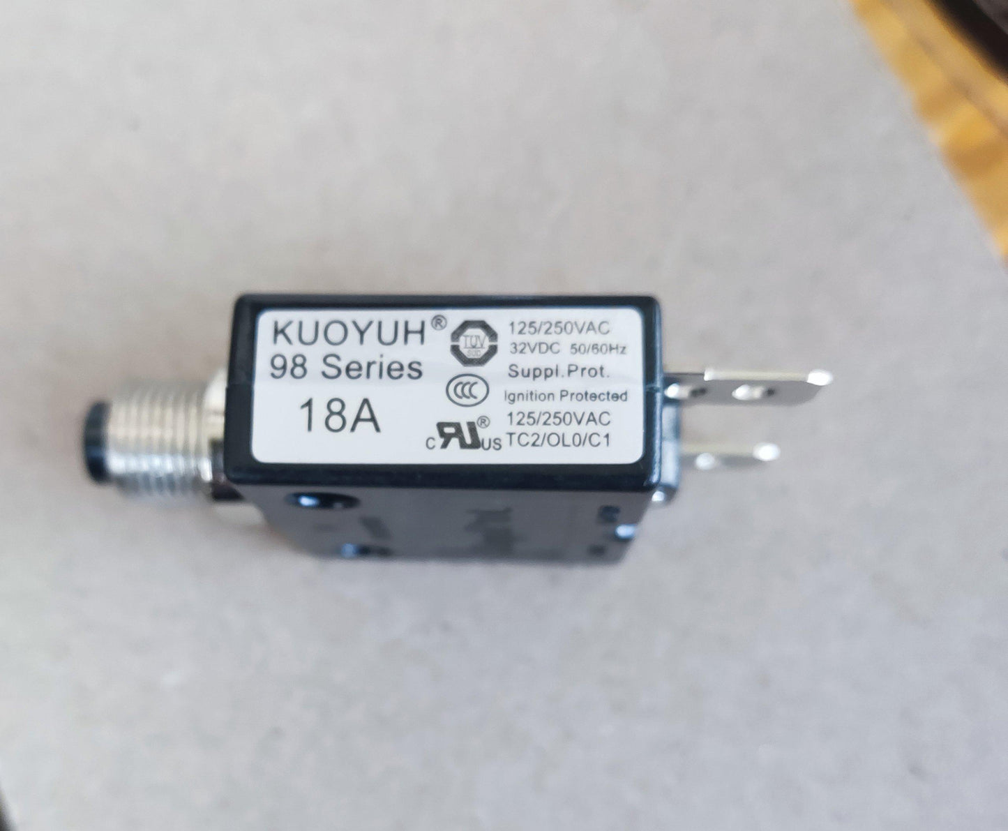 Overload Protector 5A-40A Thermal Overload Protector Reset Switch Fuse