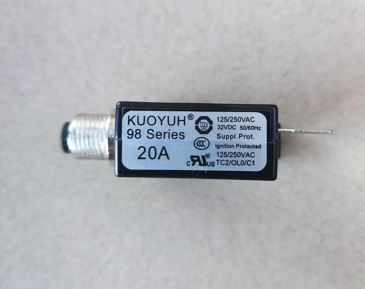 Overload Protector 5A-40A Thermal Overload Protector Reset Switch Fuse