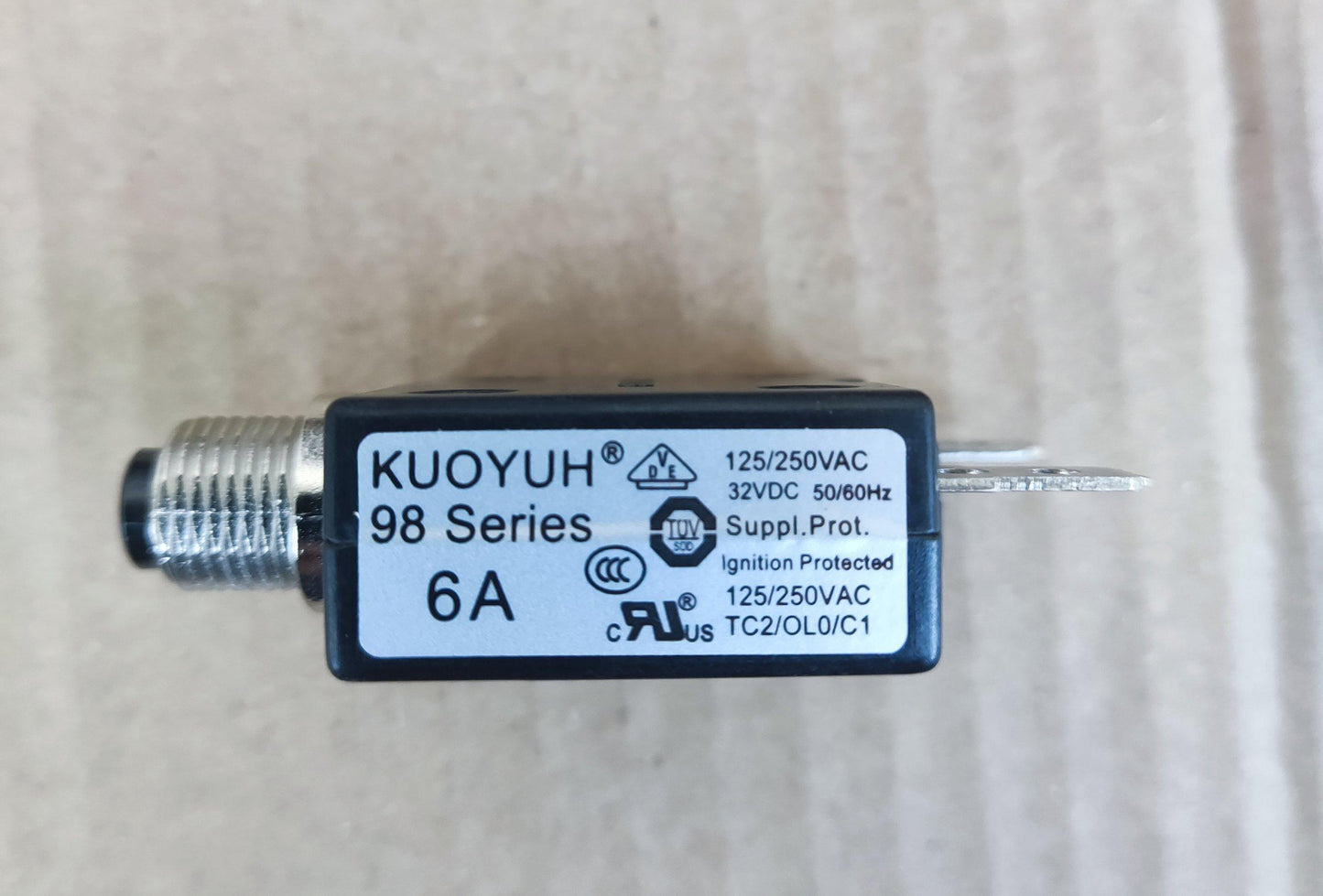 Overload Protector 5A-40A Thermal Overload Protector Reset Switch Fuse