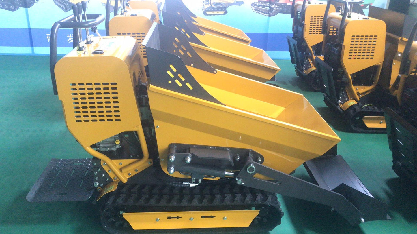 2023 new LY-F06Tracked Self loading mini dumper No-clutch fully hydro