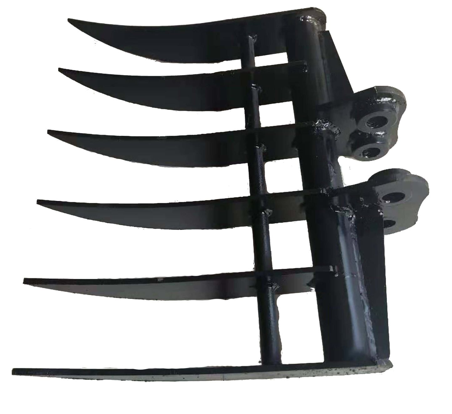Small excavator, garden ploughing grass rake, one machine for multiple purposes