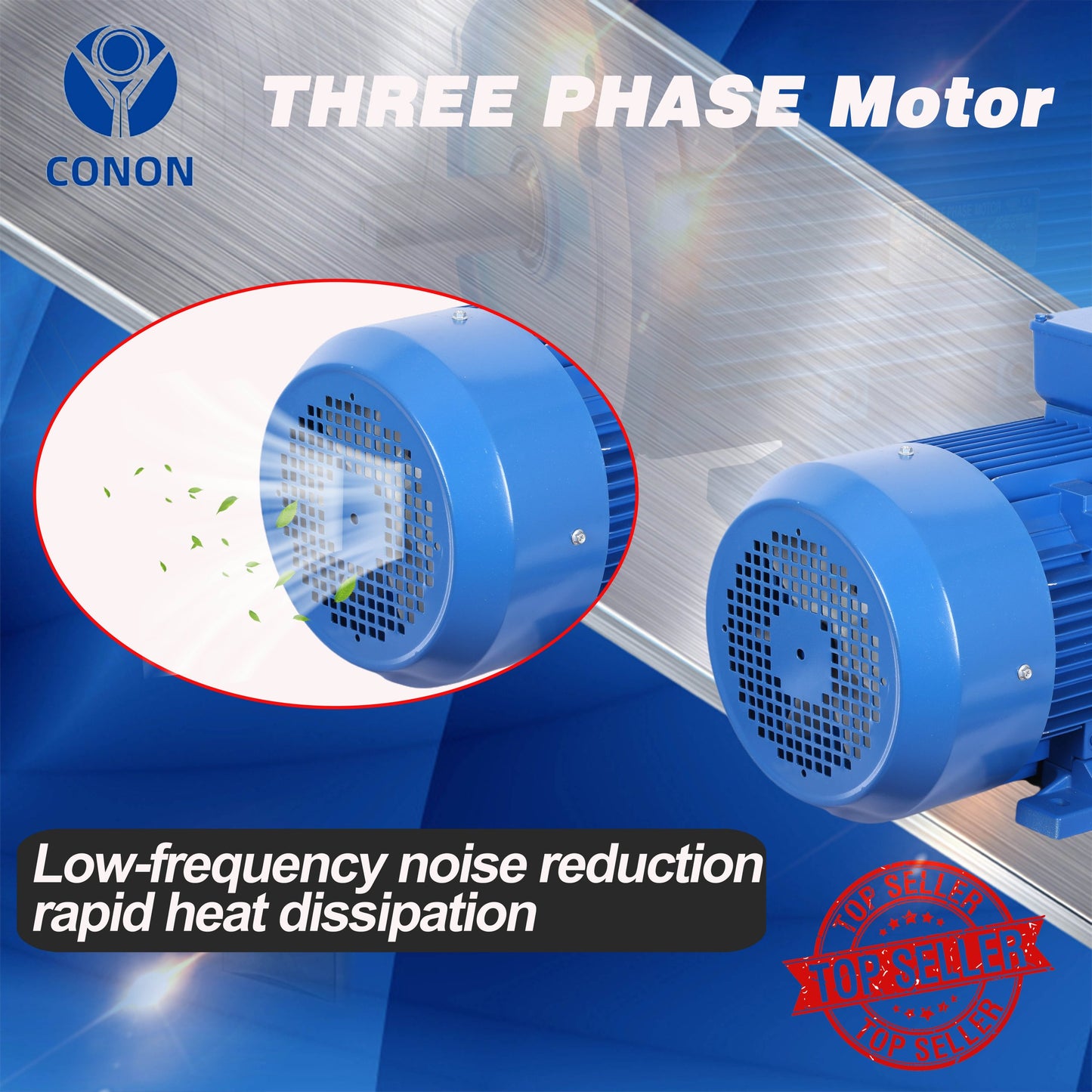 0.75kw 1hp 4 pole 1400RPM Three-phase asynchronous motor reduced frame 71