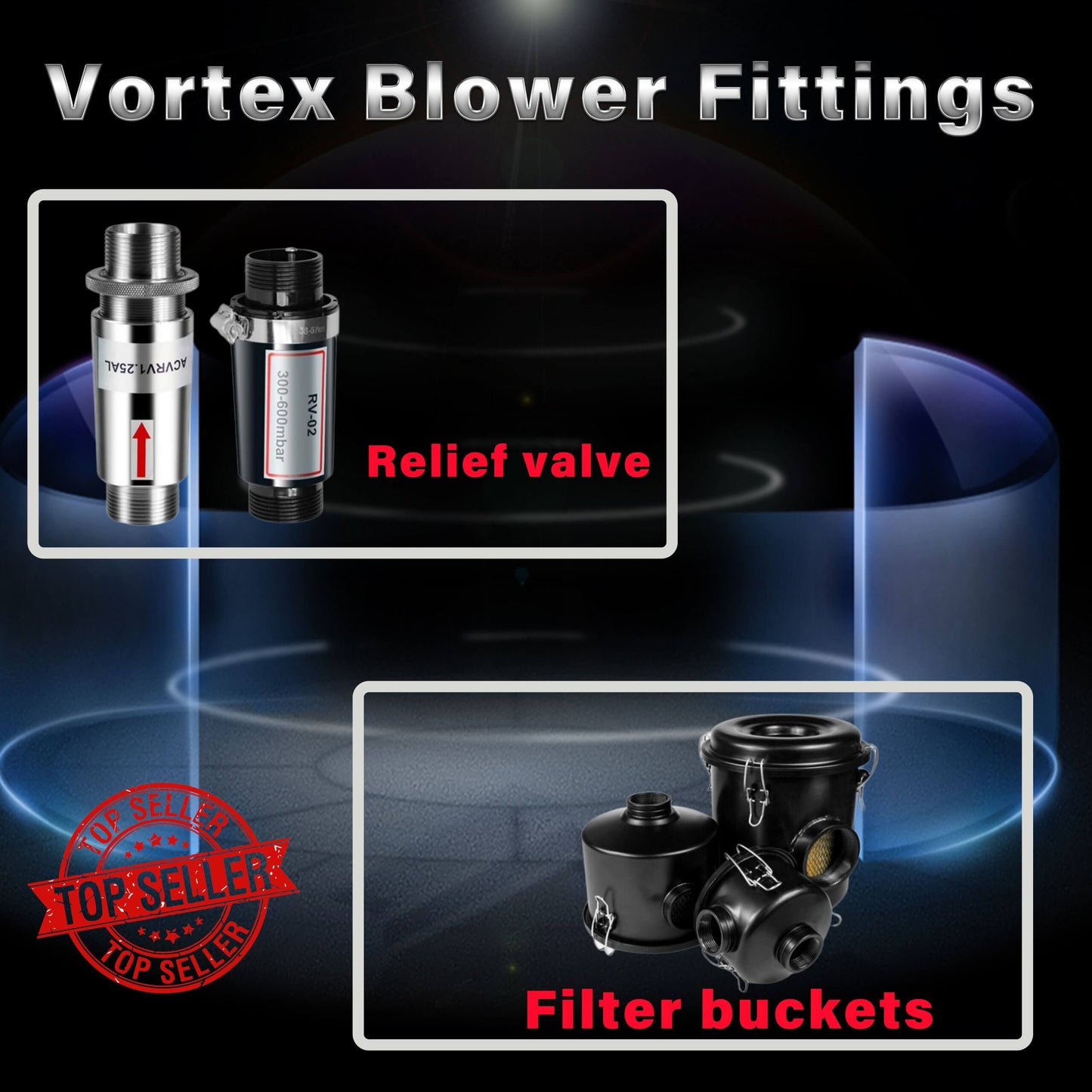 1.5kw/2HP single phase Air blower Gas pump High pressure suction Fan