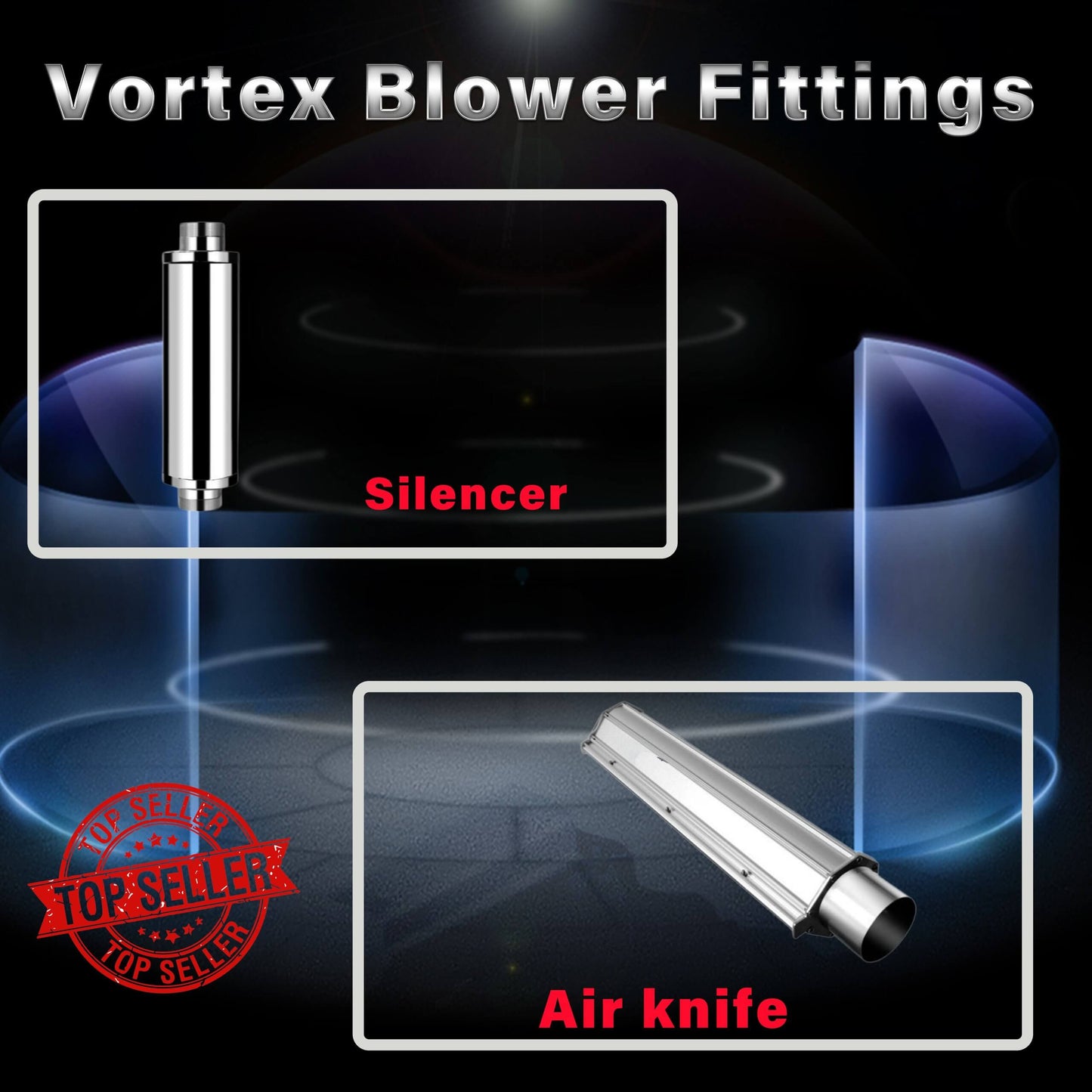 0.37w/0.5HP single phase Air blower Gas pump High pressure suction Fan