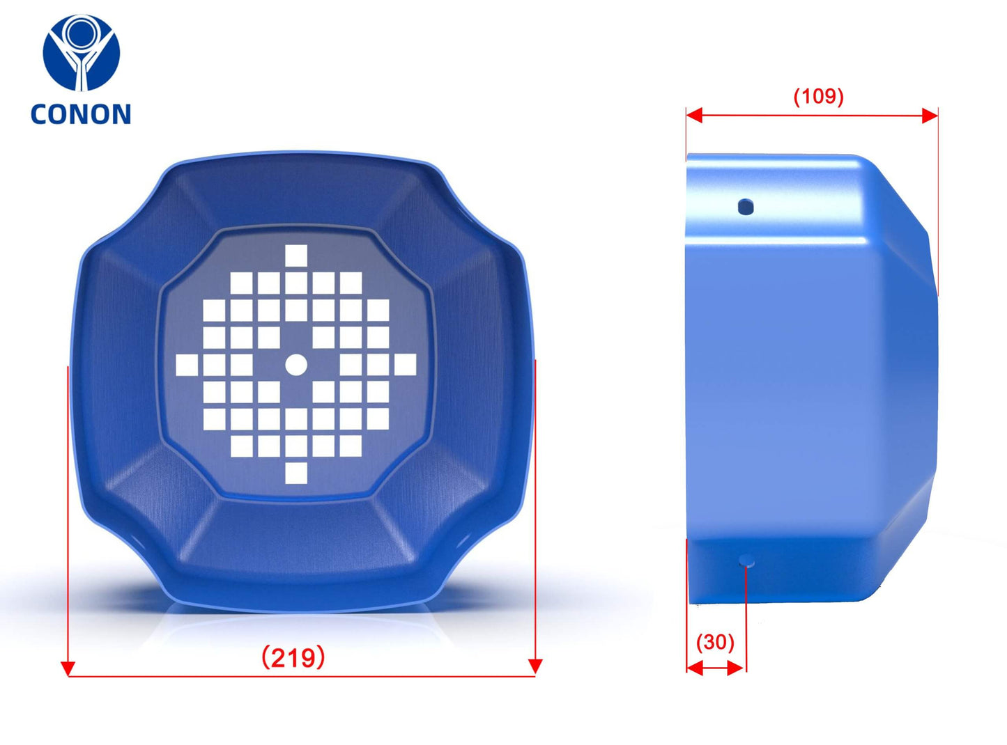 Frame number 80-132YX3 three-phase asynchronous motor fan cover 4 mounting holes
