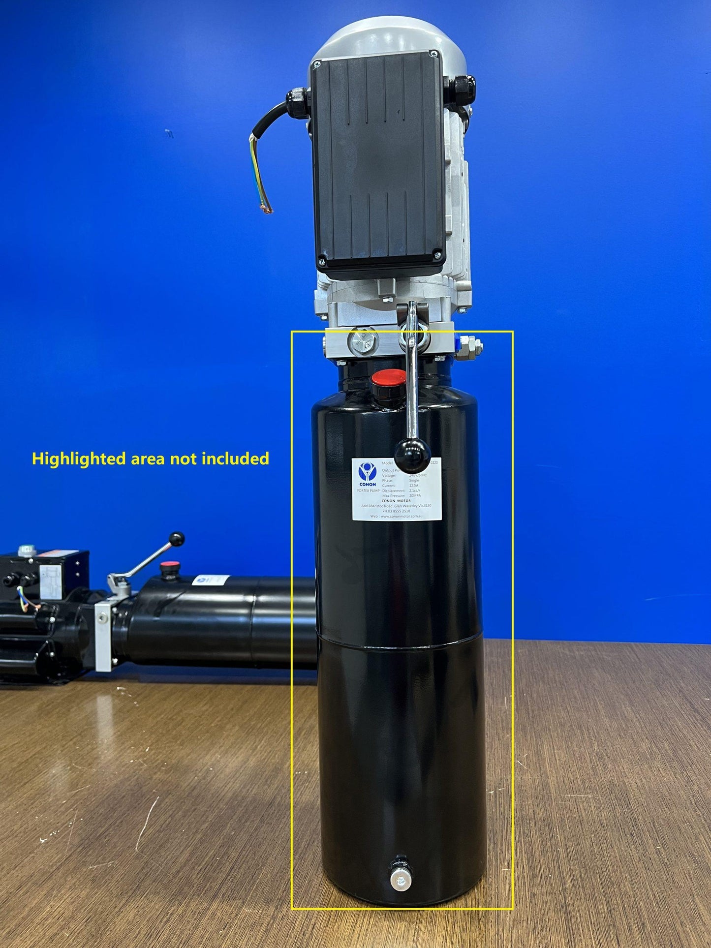 Single phase 2.2kw Hydraulic pump spline motor 2800rpm vehicle lift hoist 9 spin