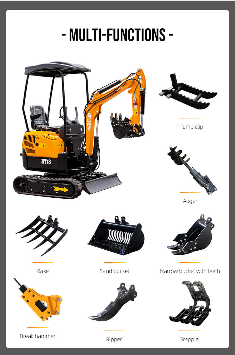 A set of 2 rubber tracks is suitable for 1 ton small crawler excavator