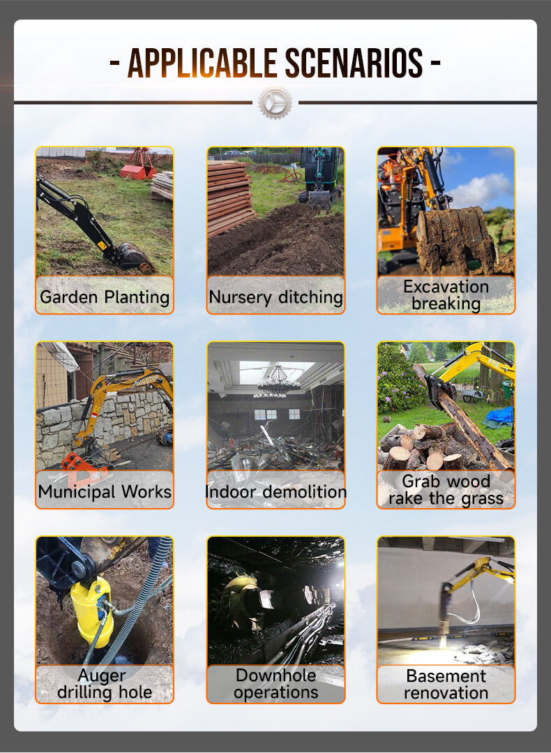 A set of 2 rubber tracks is suitable for 1 ton small crawler excavator