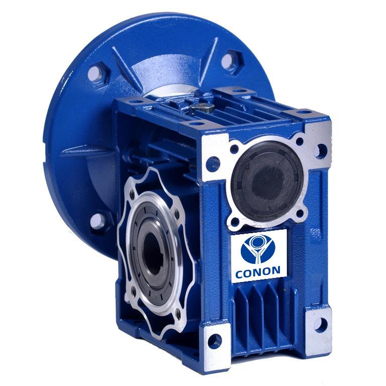 Worm Drive Gearbox NMRV130 80:1 ratio B5 Flange 28mm input shaft Speed reducer