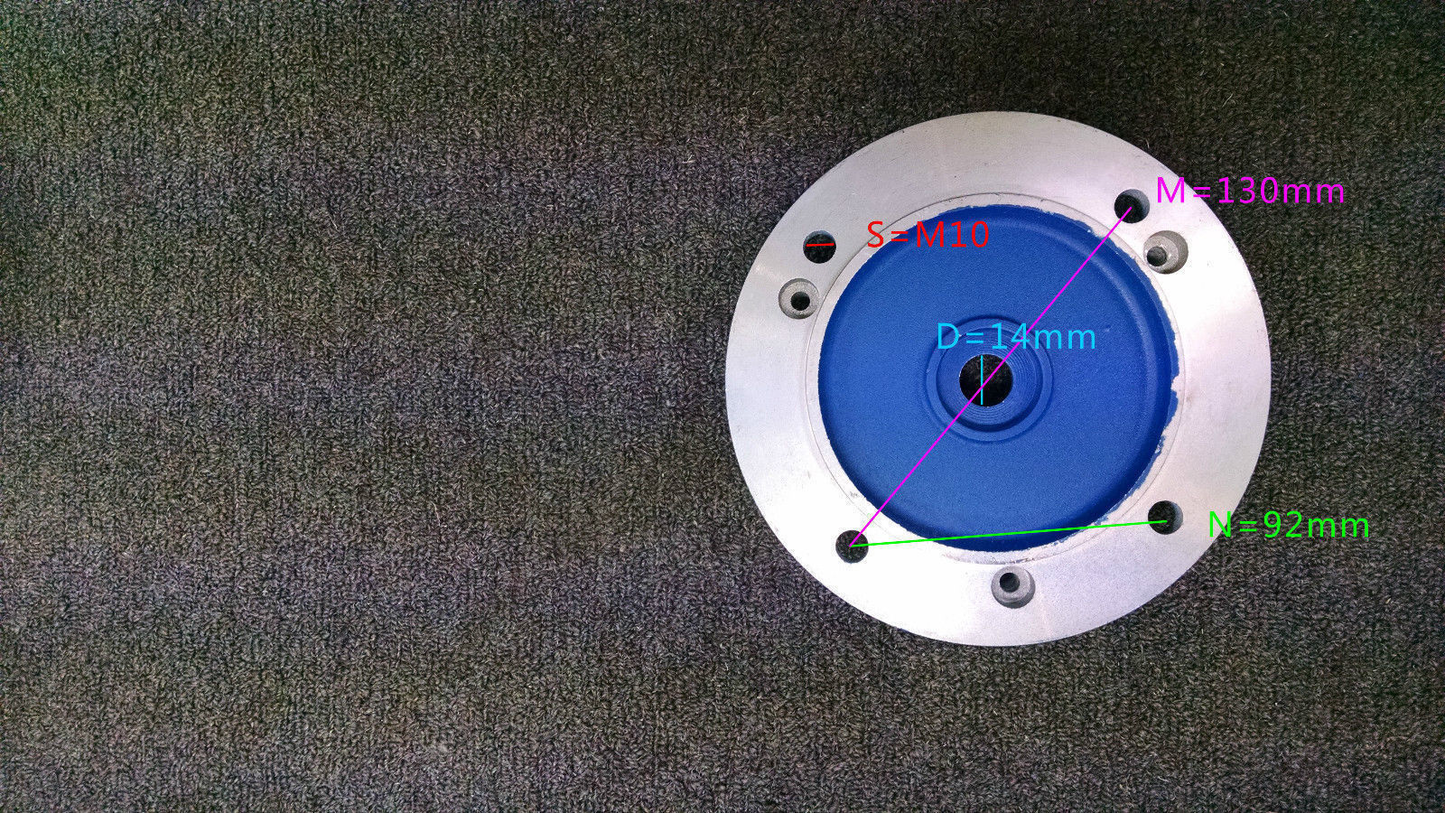 Flange shaft 14mm, B5 GL-71