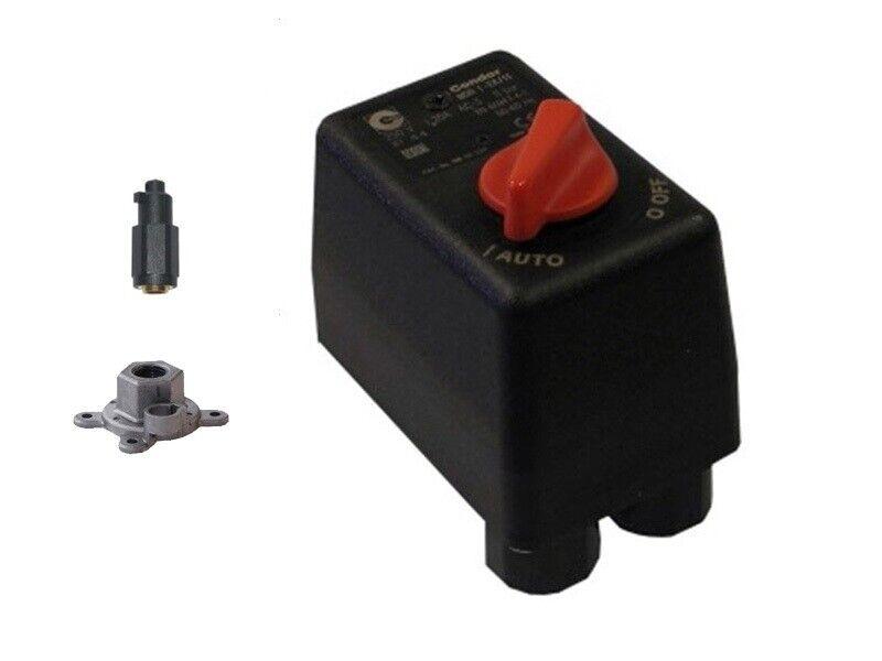 Condor MDR 1/11 EV1S Pressure switch Single outlet 1/4" Alu unloader valves