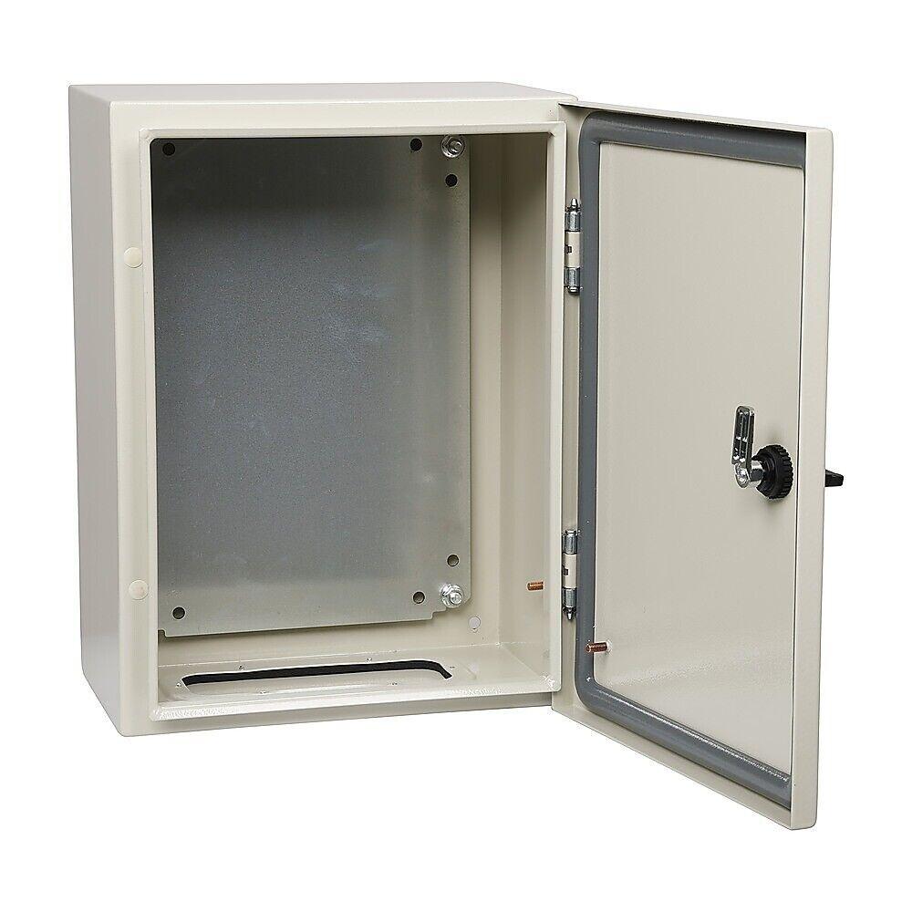 Carbon Steel Electrical Enclosure Box IP66 Wall Mount 800 x 800 x 400 mm