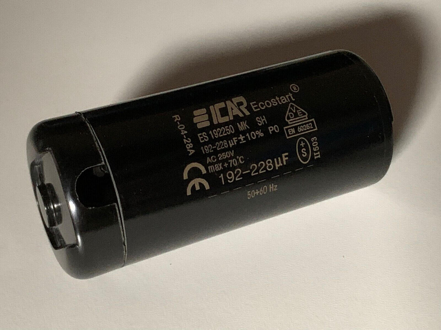ICAR quality starting capacitor 250VAC 192UF - 228 uf Motor Fan 50/60Hz