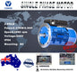 B5 FLANGE 0.37kw/0.5HP 2800rpm motor Single-phase 240v REVERSIBLE CSCR shaft 14mm