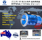 B5 FLANGE 0.75kw/1HP 1400rpm motor Single-phase 240v REVERSIBLE CSCR shaft 19mm