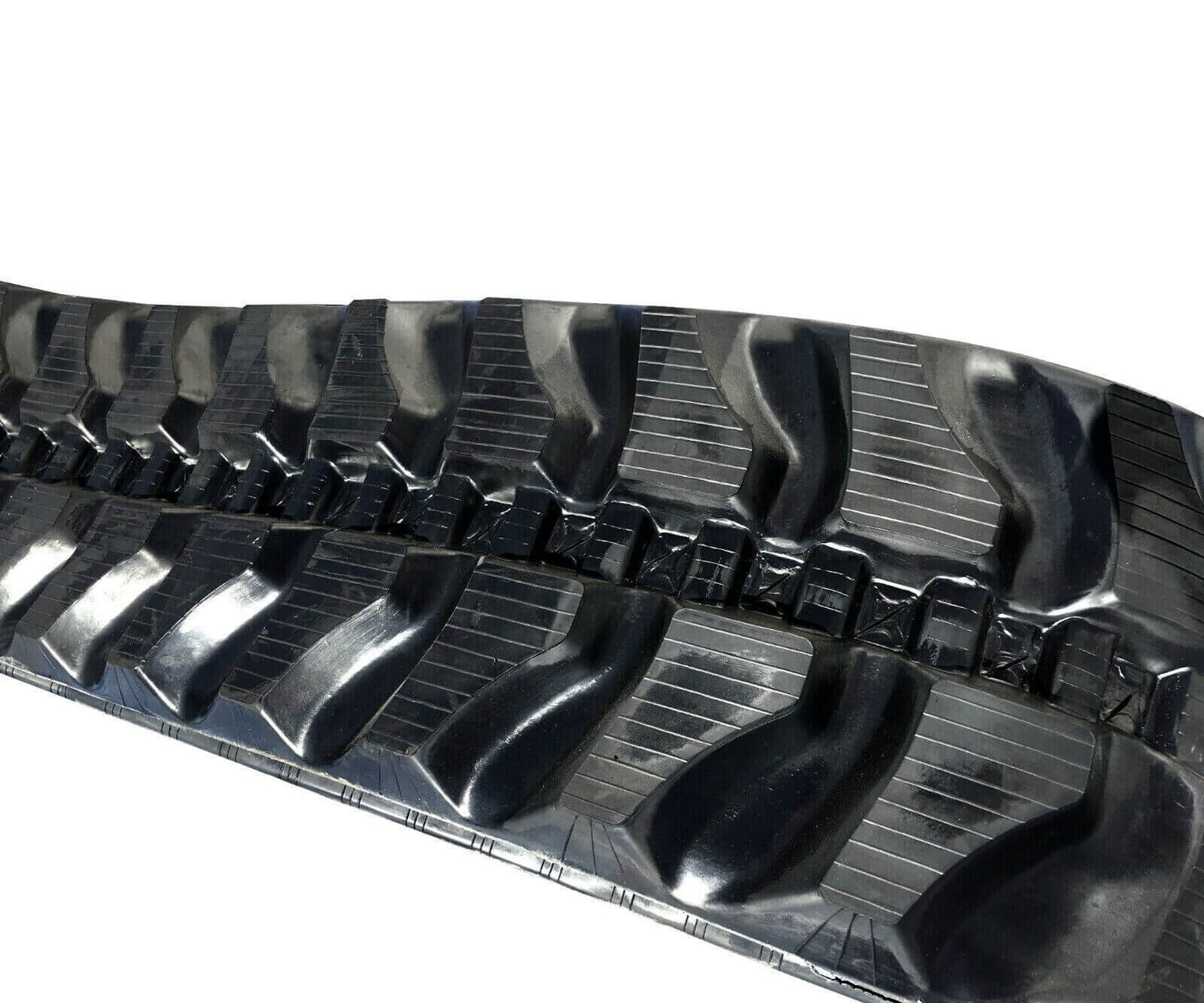 A set of 2 rubber tracks is suitable for 1 ton small crawler excavator