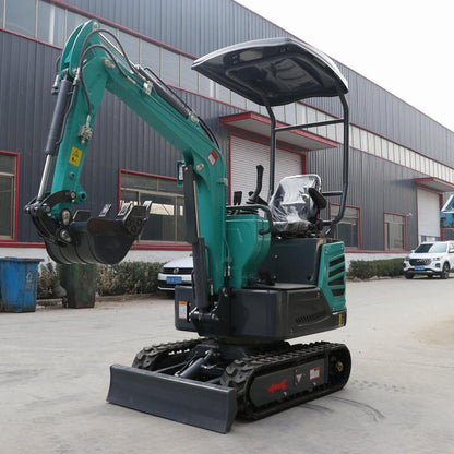 Brand NEW MINI Excavator DIESEL Engine 1T in Red and Green Color