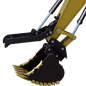 Hydraulic thumb clamp small crawler excavator, efficient and labor-saving