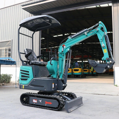 Brand NEW MINI Excavator DIESEL Engine 1T in Red and Green Color