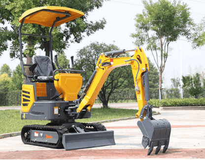 Brand NEW MINI Excavator DIESEL Engine 1.2T in Red and Yellow Color