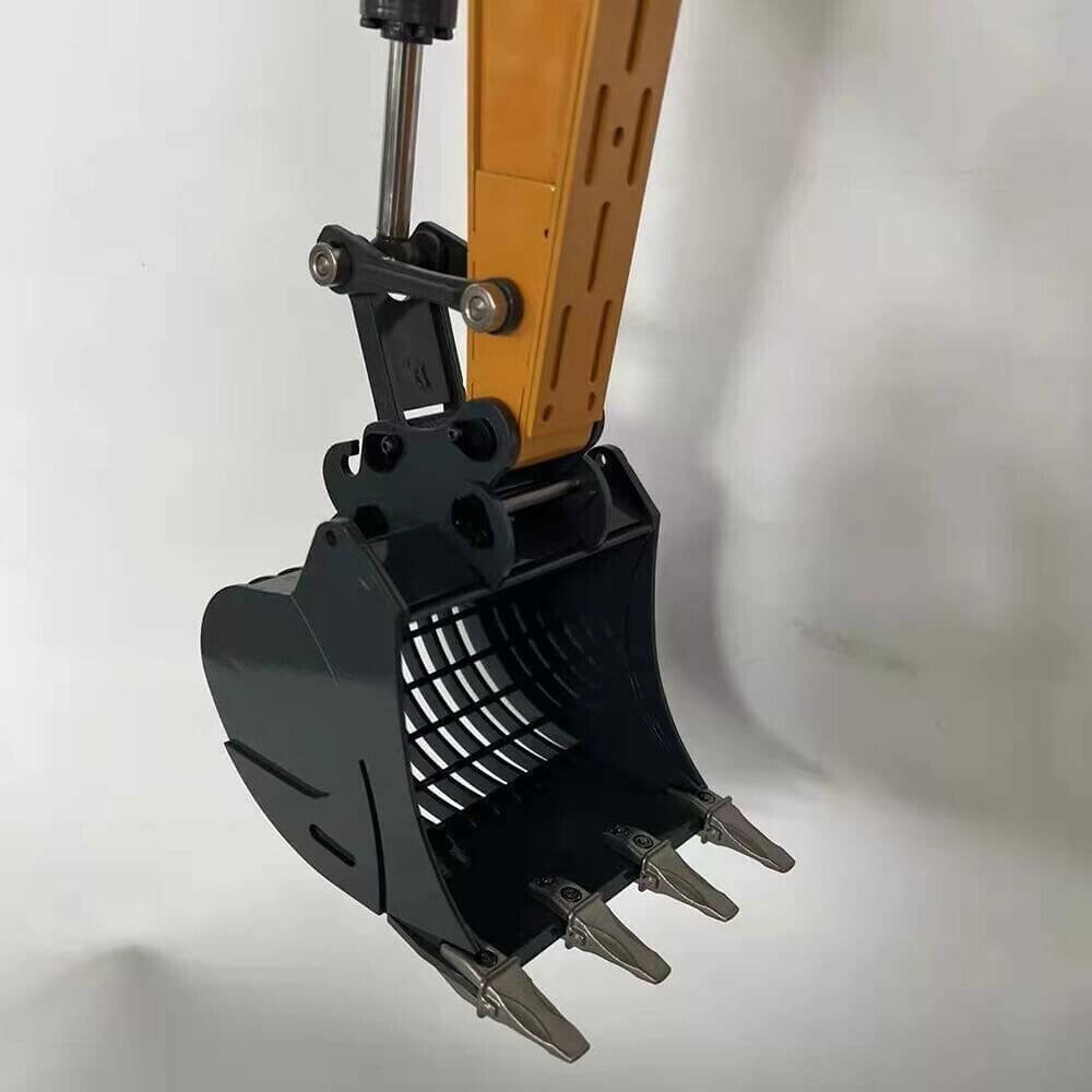 Small crawler excavator 50cm metal screening bucket