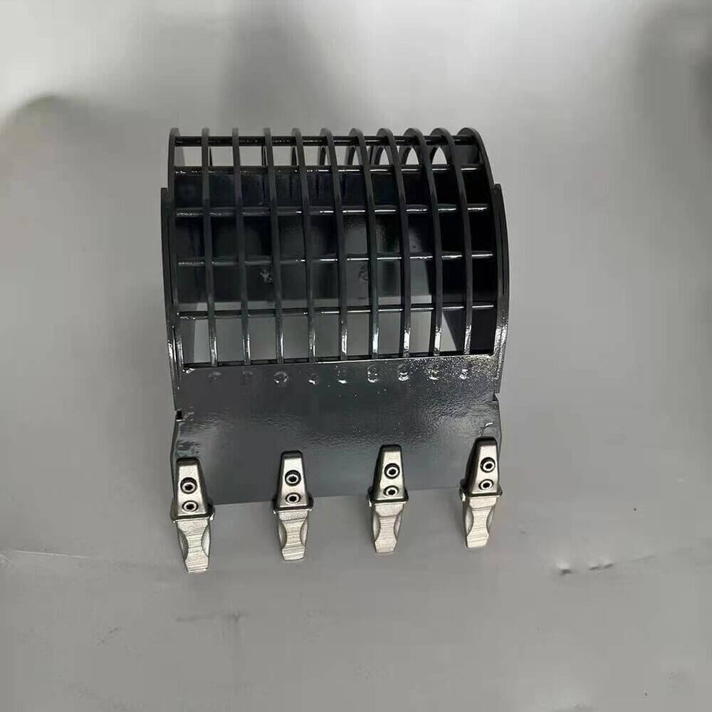 Small crawler excavator 50cm metal screening bucket