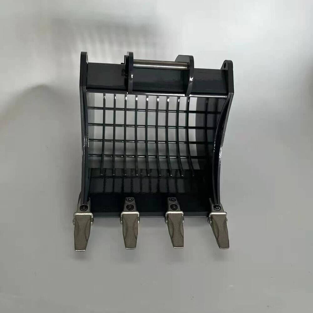 Small crawler excavator 50cm metal screening bucket