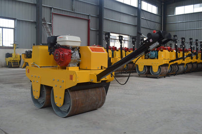 LY-YL600A Walk-behind Gasoline Tandem Roller 9HP Hand-held Tandem Roller