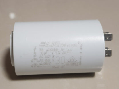 ICAR 30UF running capacitor 450V Motor 50/60Hz 4 pins