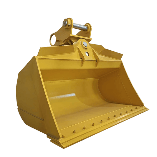 Small crawler excavator 80cm hydraulic tilting bucket angle adjustable