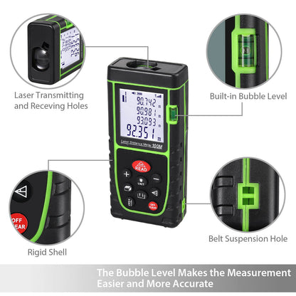 100M Laser Distance Meter builder measurement inspection tools quality accuracy