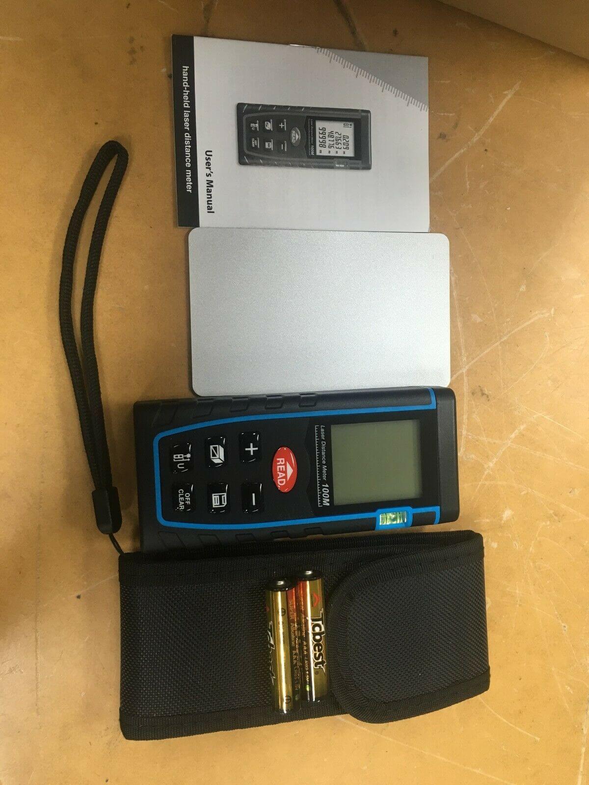 100M Laser Distance Meter builder measurement inspection tools quality accuracy