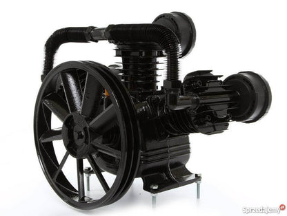 AIR COMPRESSOR CAST IRON PUMP 37CFM 7.5KW 10HP MOTOR 115PSI 8BAR 1100L/MIN